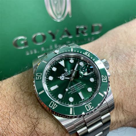 rolex submariner date black dial green bezel|Rolex Submariner green dial price.